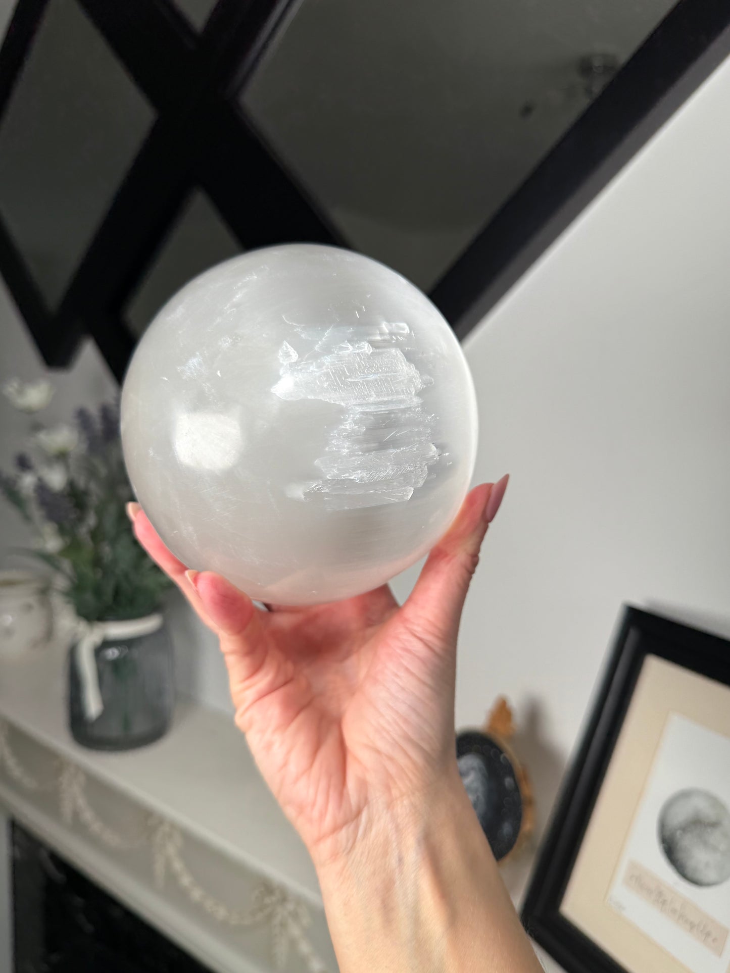 XL Selenite Sphere