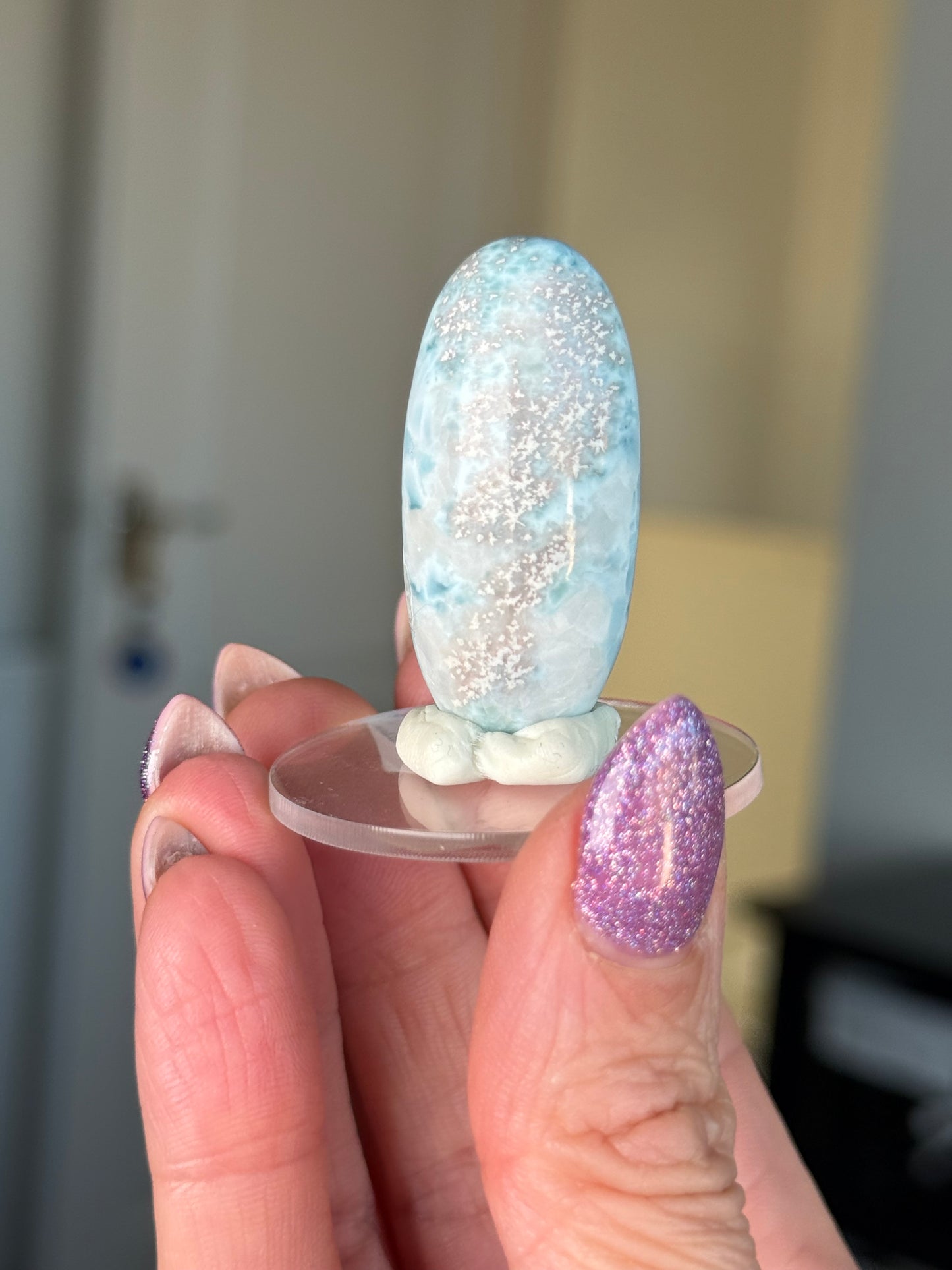 Larimar Shiva On Stand