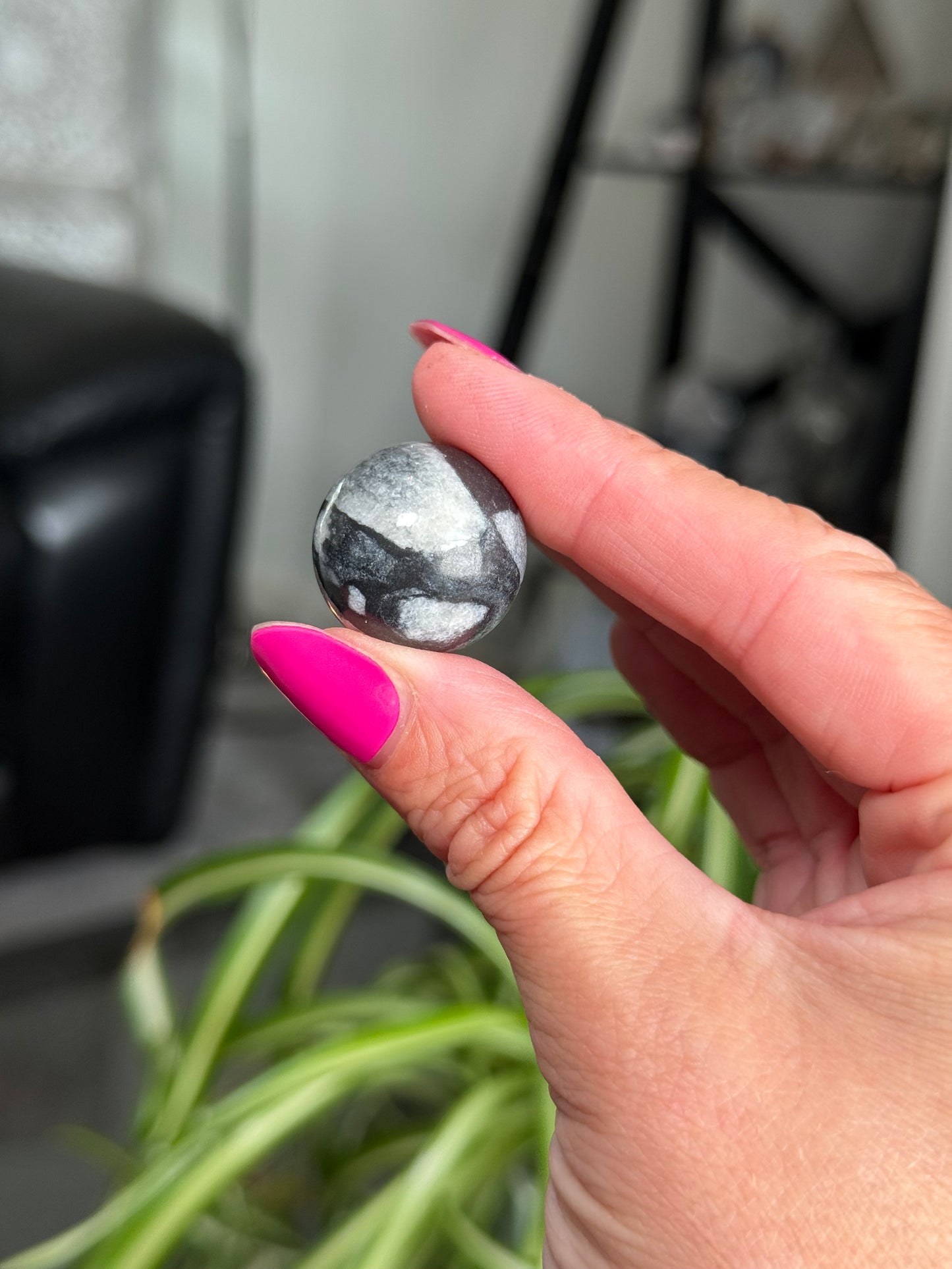 Mini Penguin Jasper Spheres