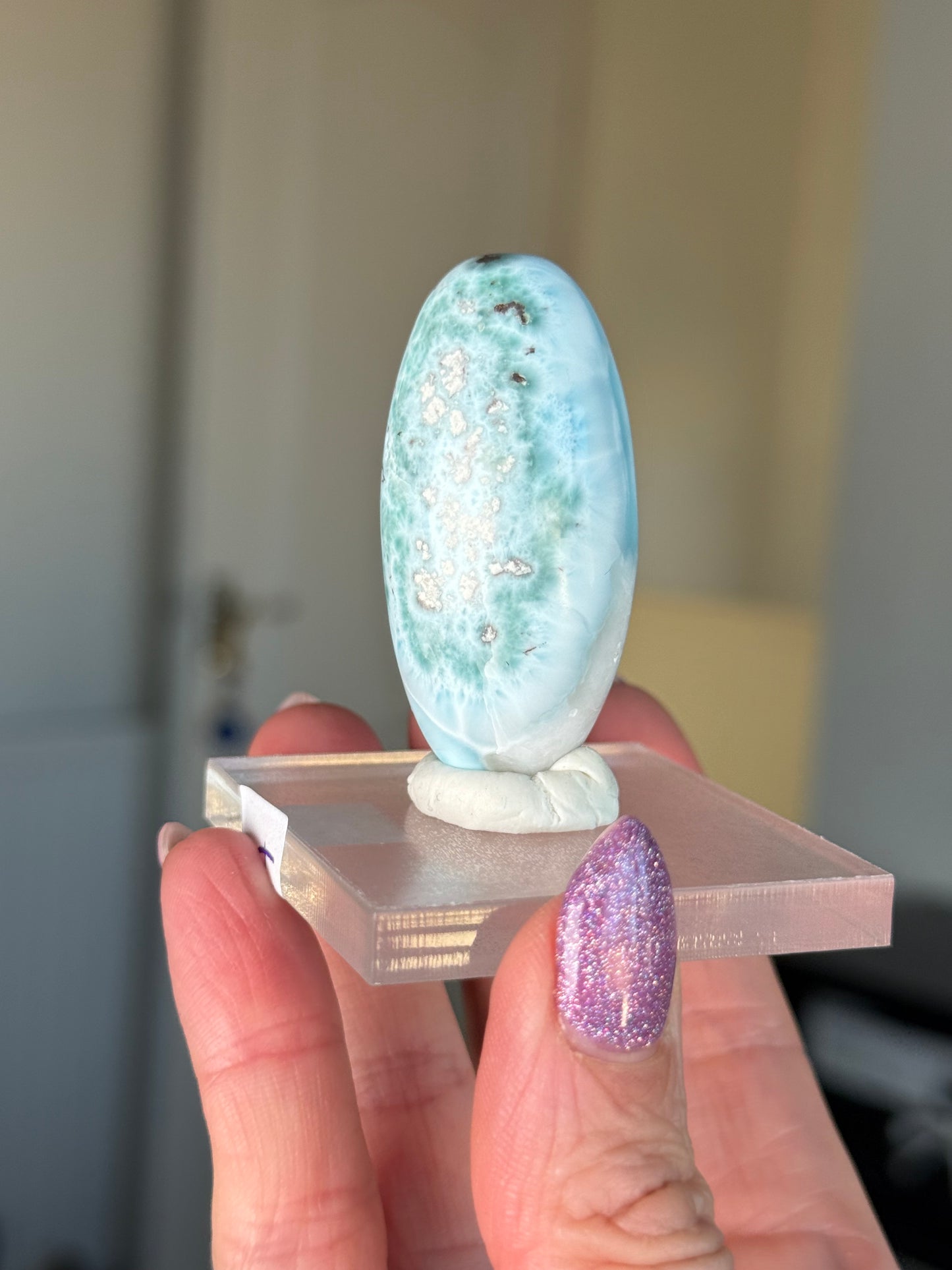 Larimar Shiva On Stand