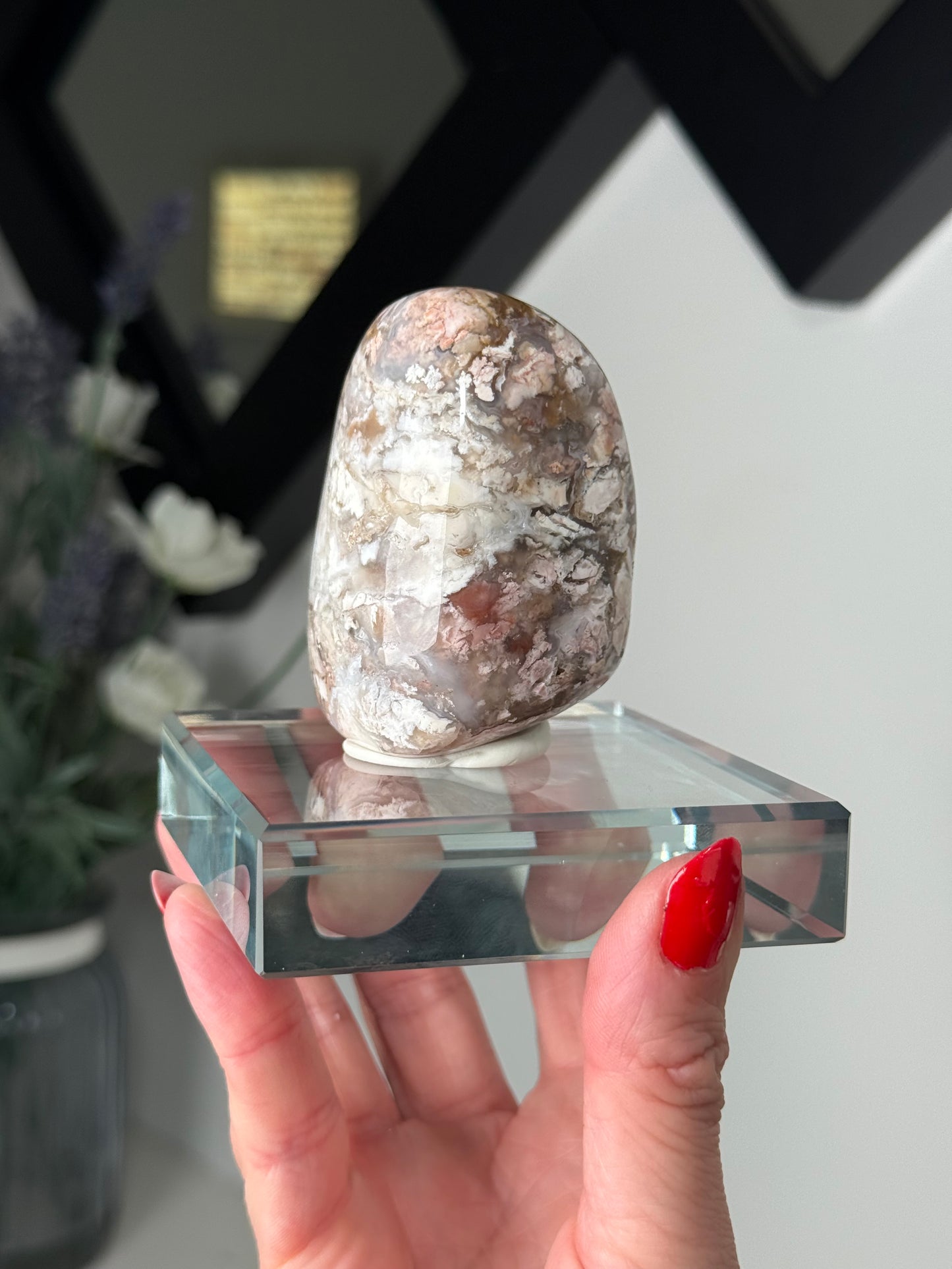 Pink Utah Tiffany Stone Freeform