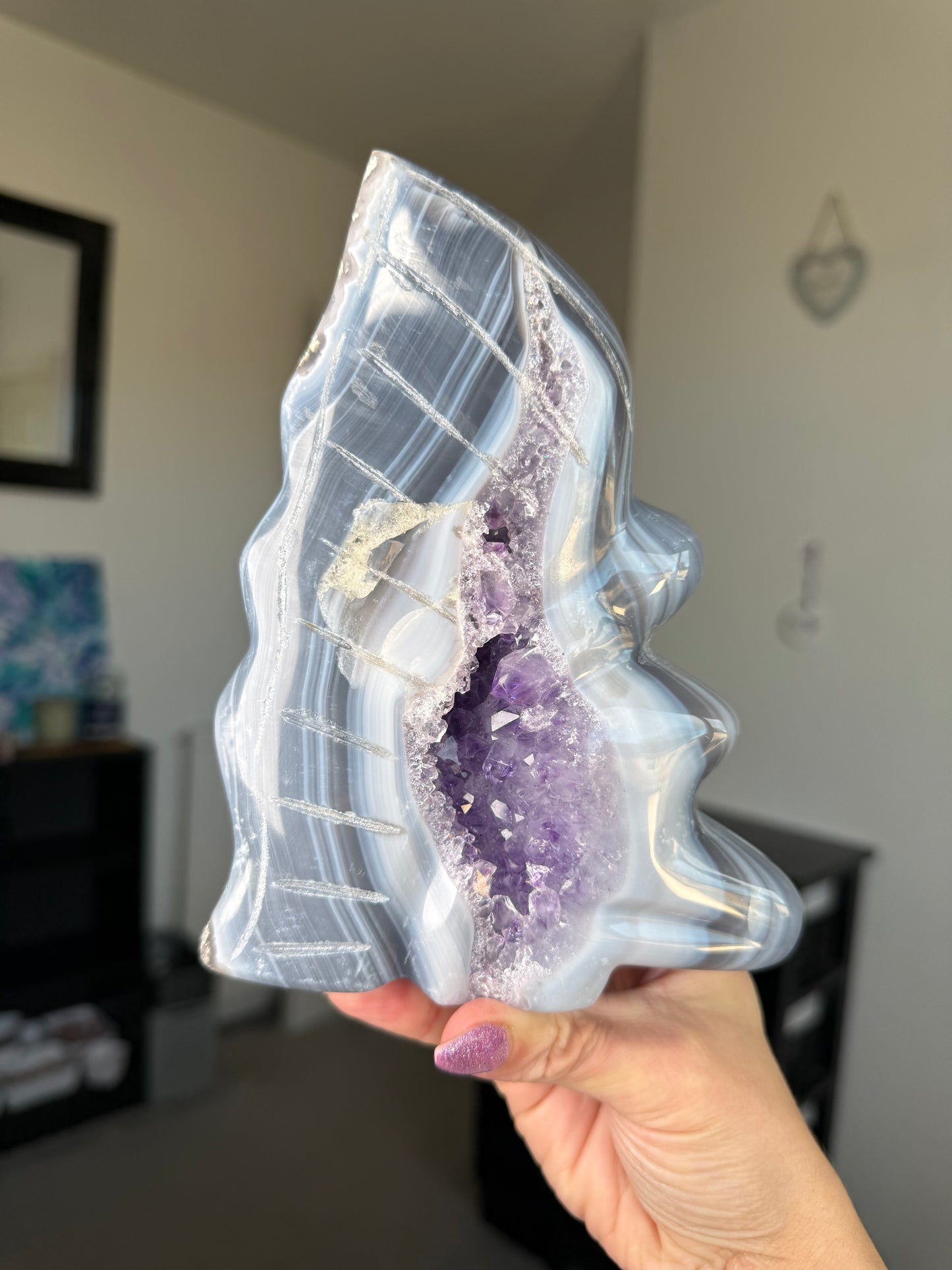 Amethyst Agate Fairy