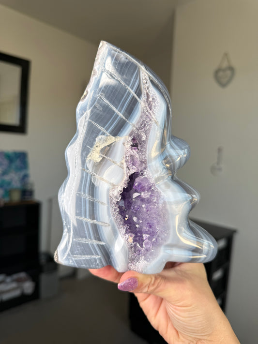 Amethyst Agate Fairy
