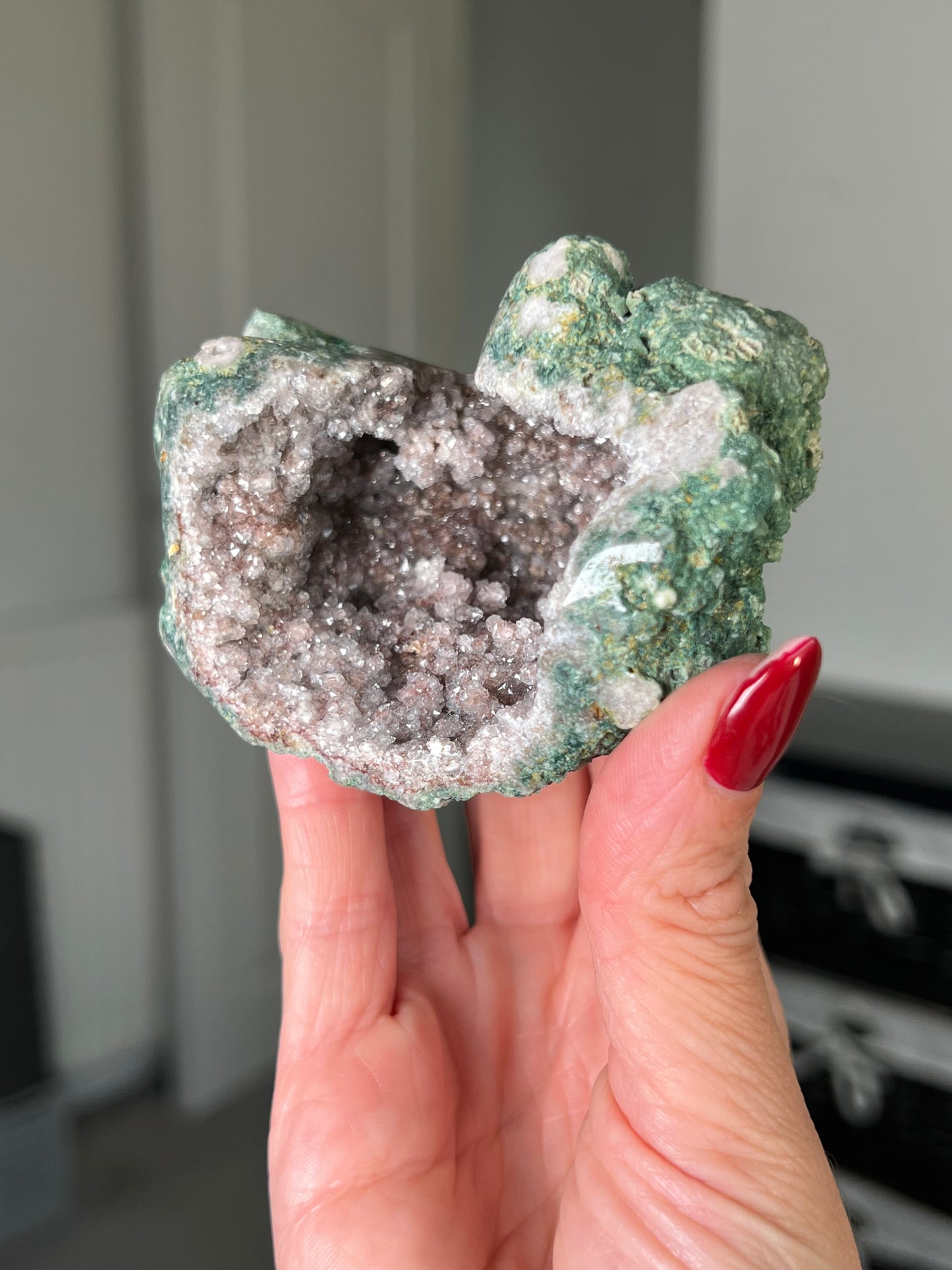 Pink Amethyst Geode