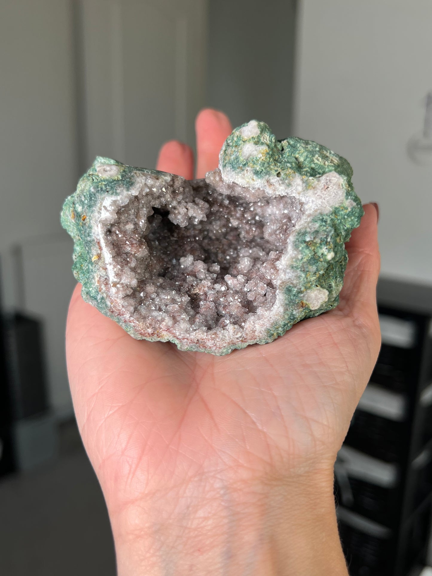 Pink Amethyst Geode