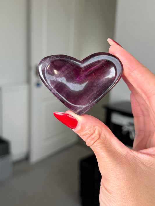 Fluorite Mini Mini Heart Bowl