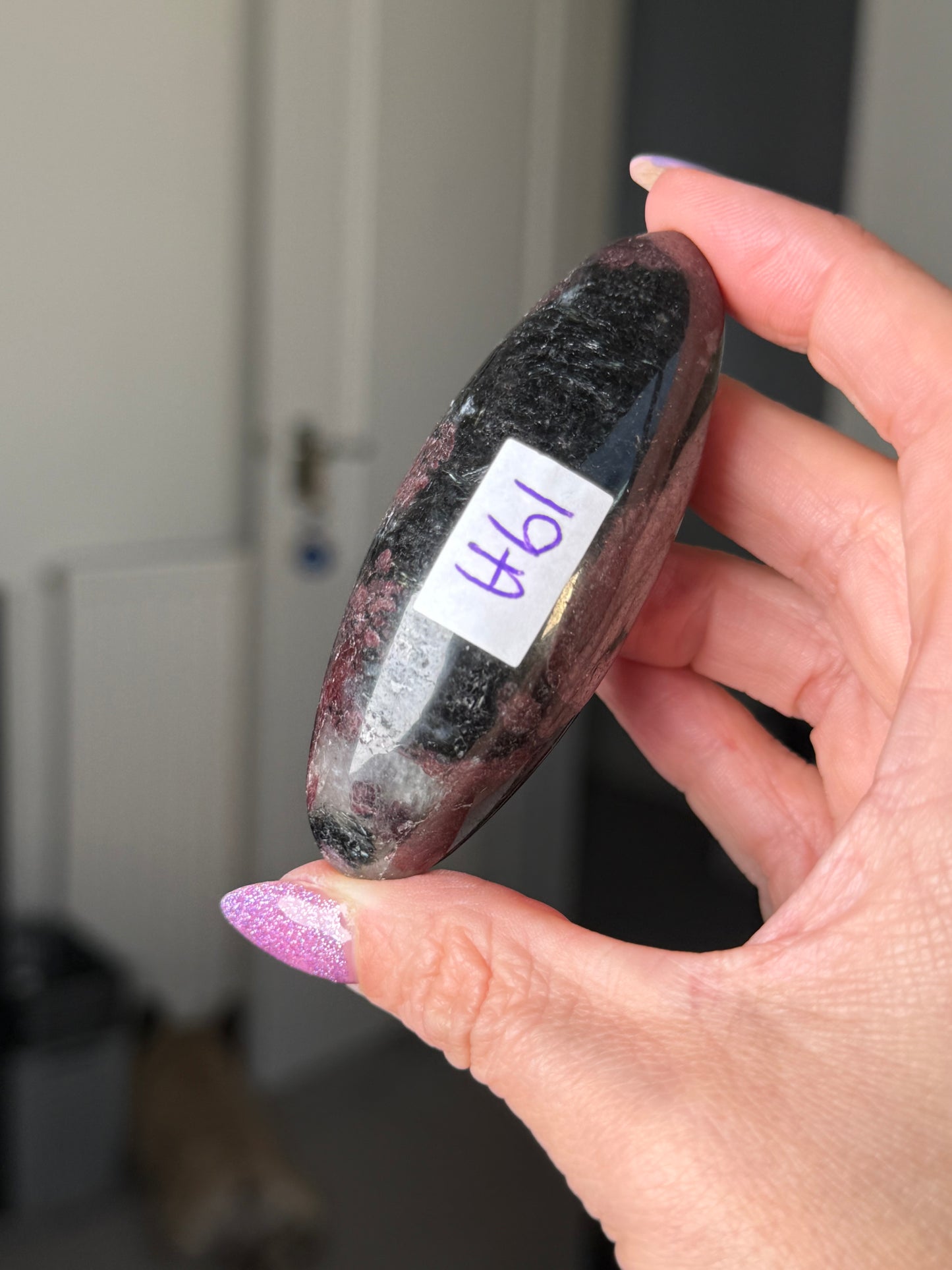 Garnet & Arfvedsonite Shiva