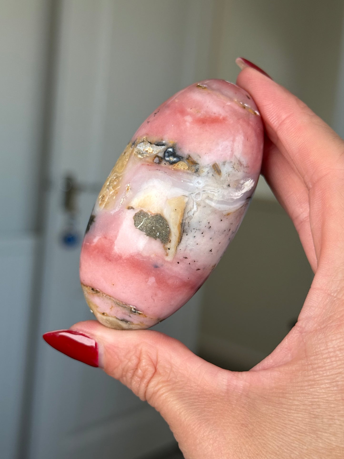 Peruvian Pink Opal Shiva