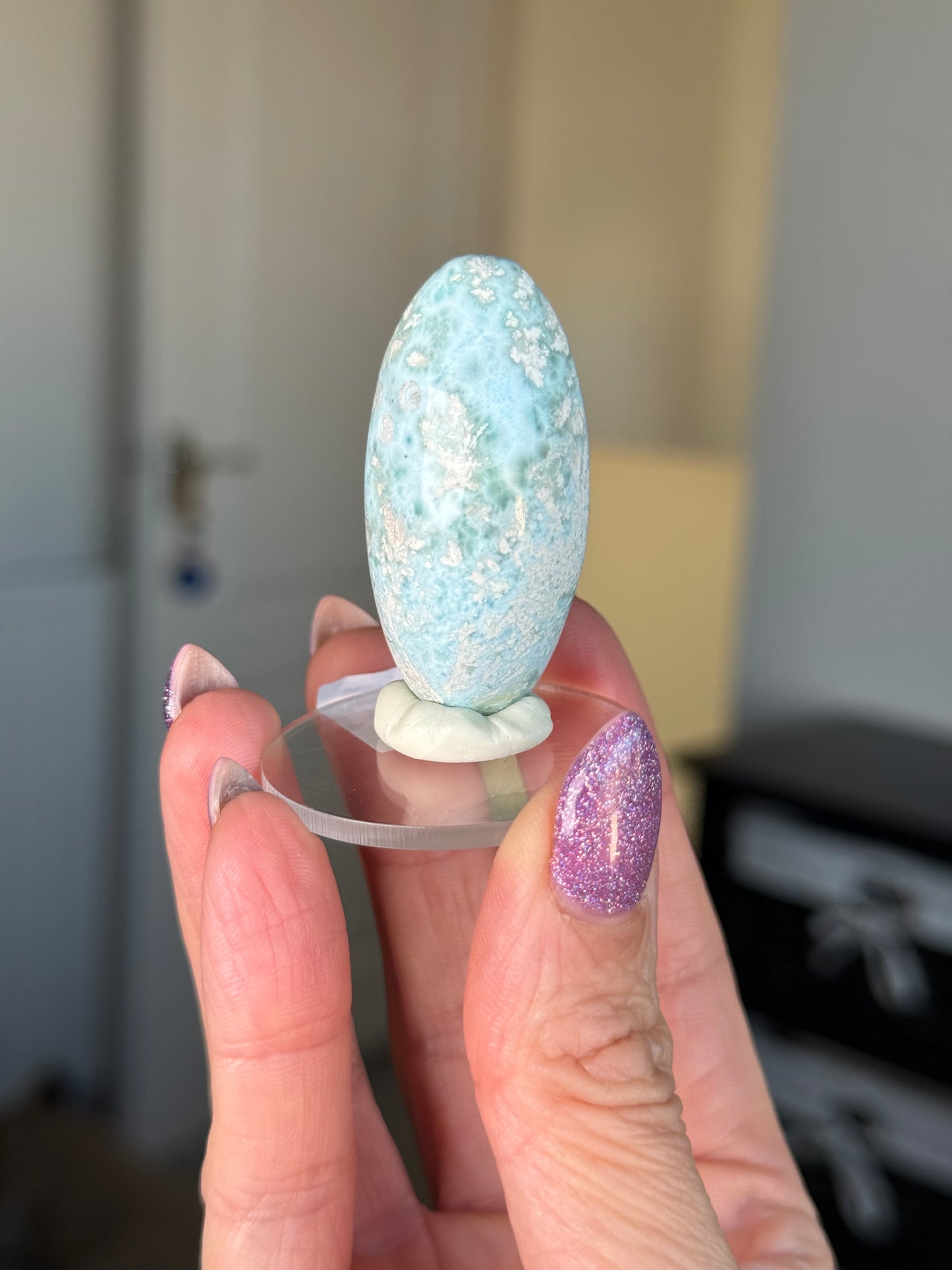 Larimar Shiva On Stand