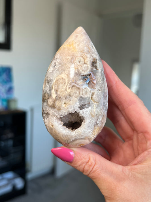 Pink Amethyst Egg