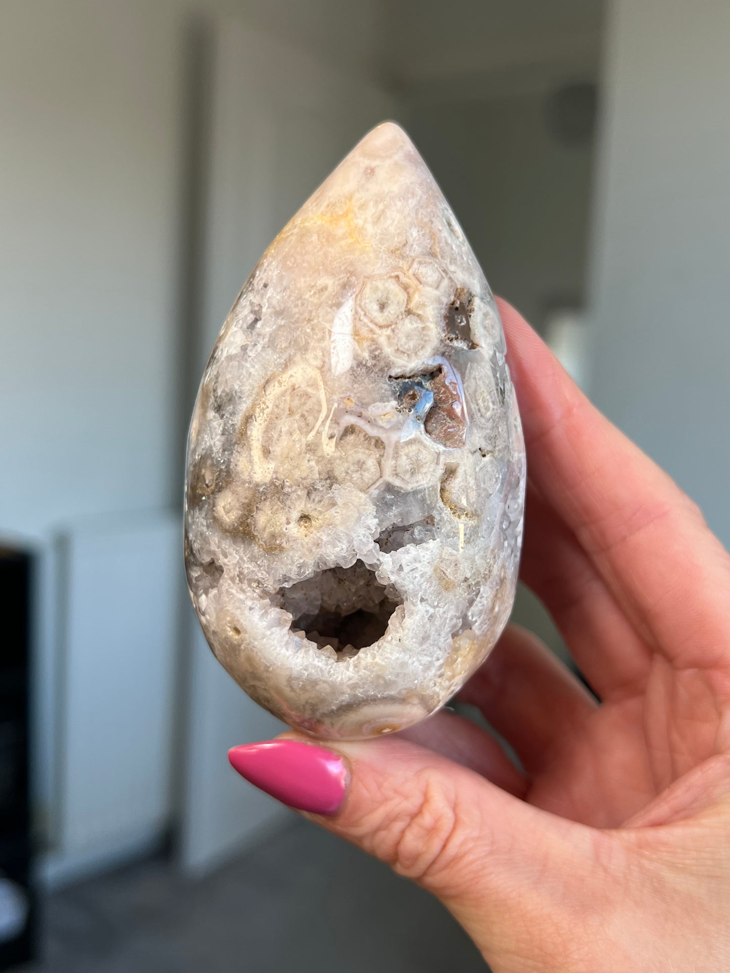 Pink Amethyst Egg