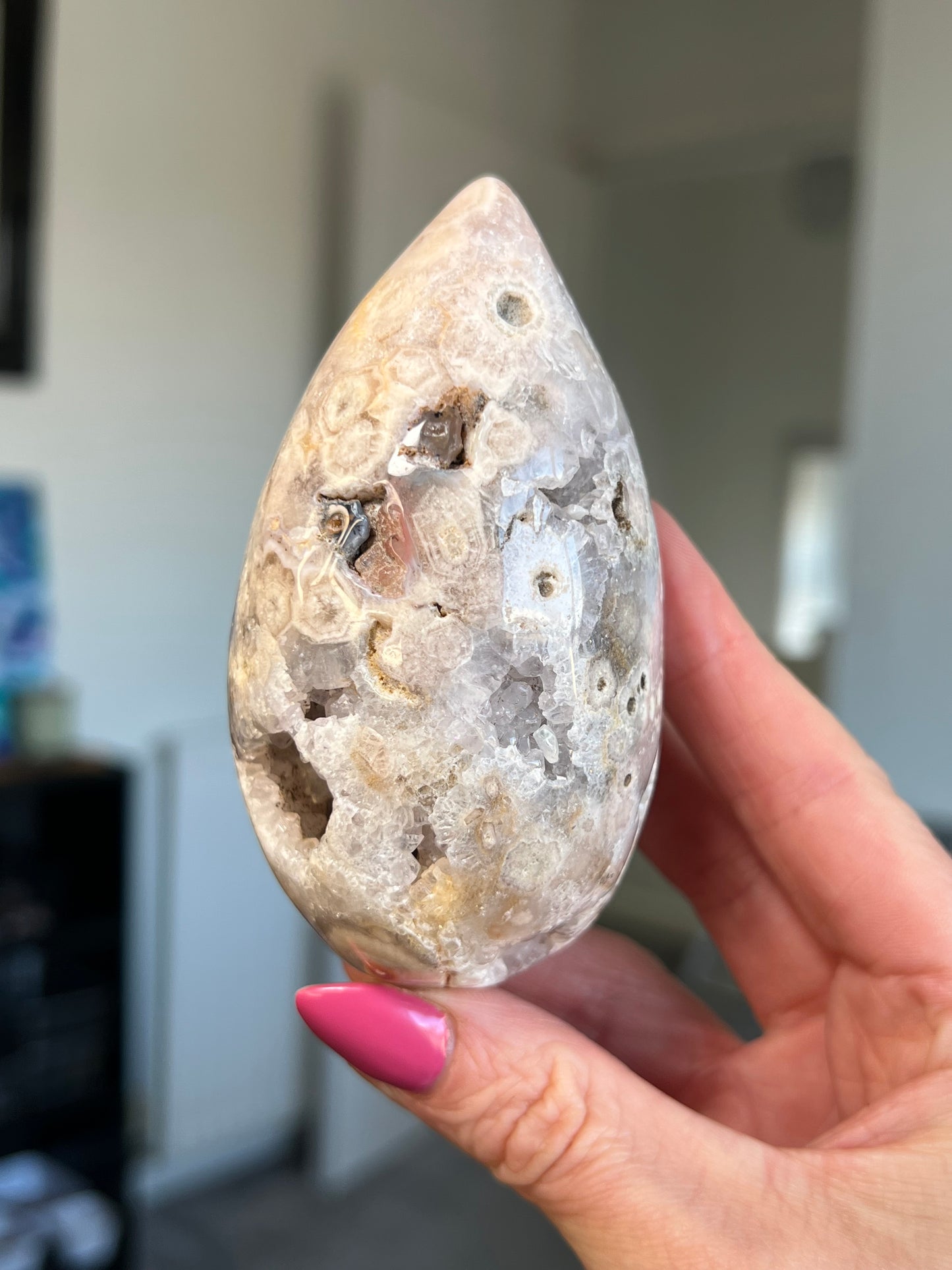 Pink Amethyst Egg