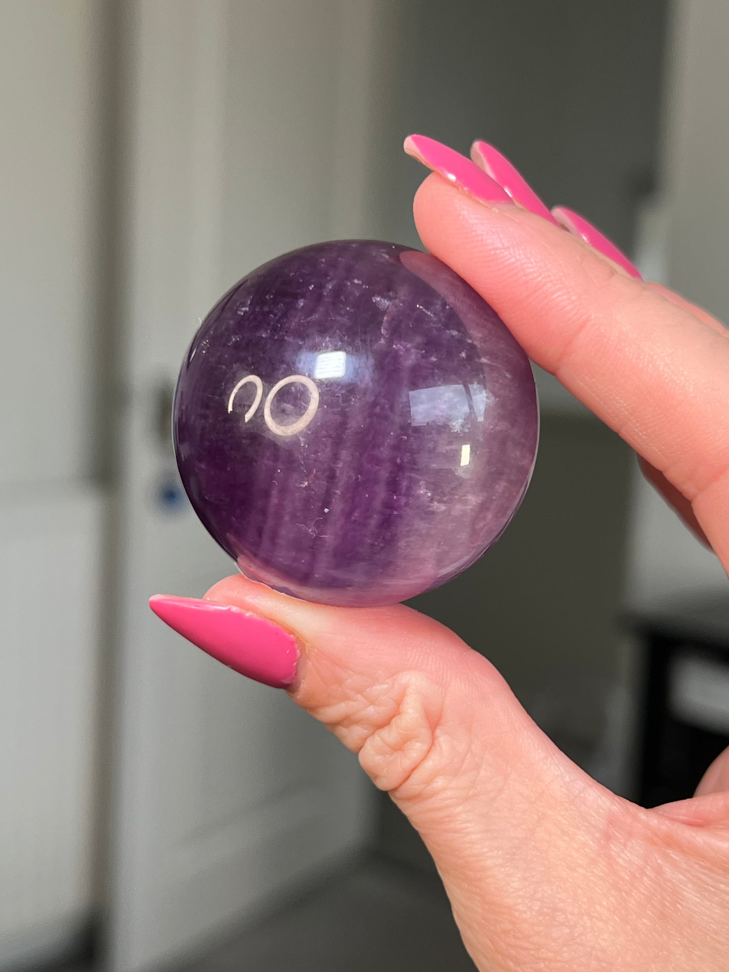 Purple Fluorite Spheres