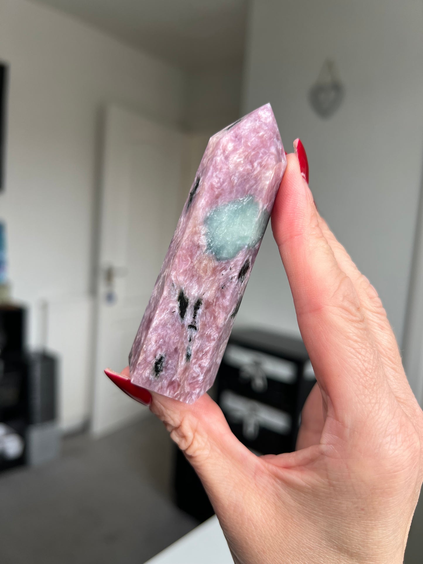 Pink Charoite Tower