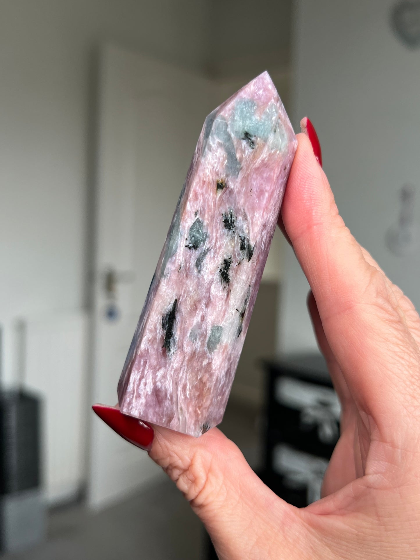 Pink Charoite Tower
