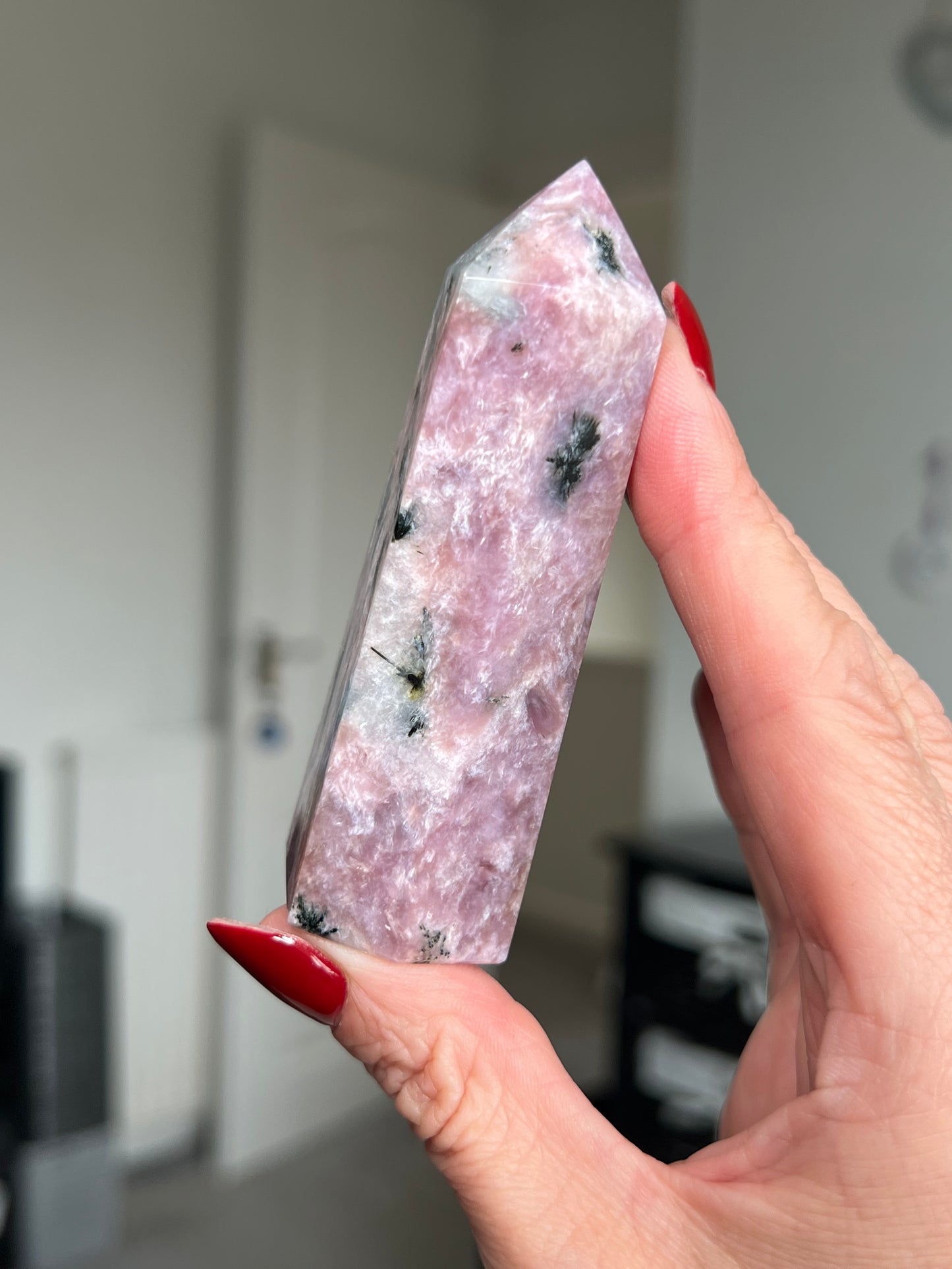 Pink Charoite Tower