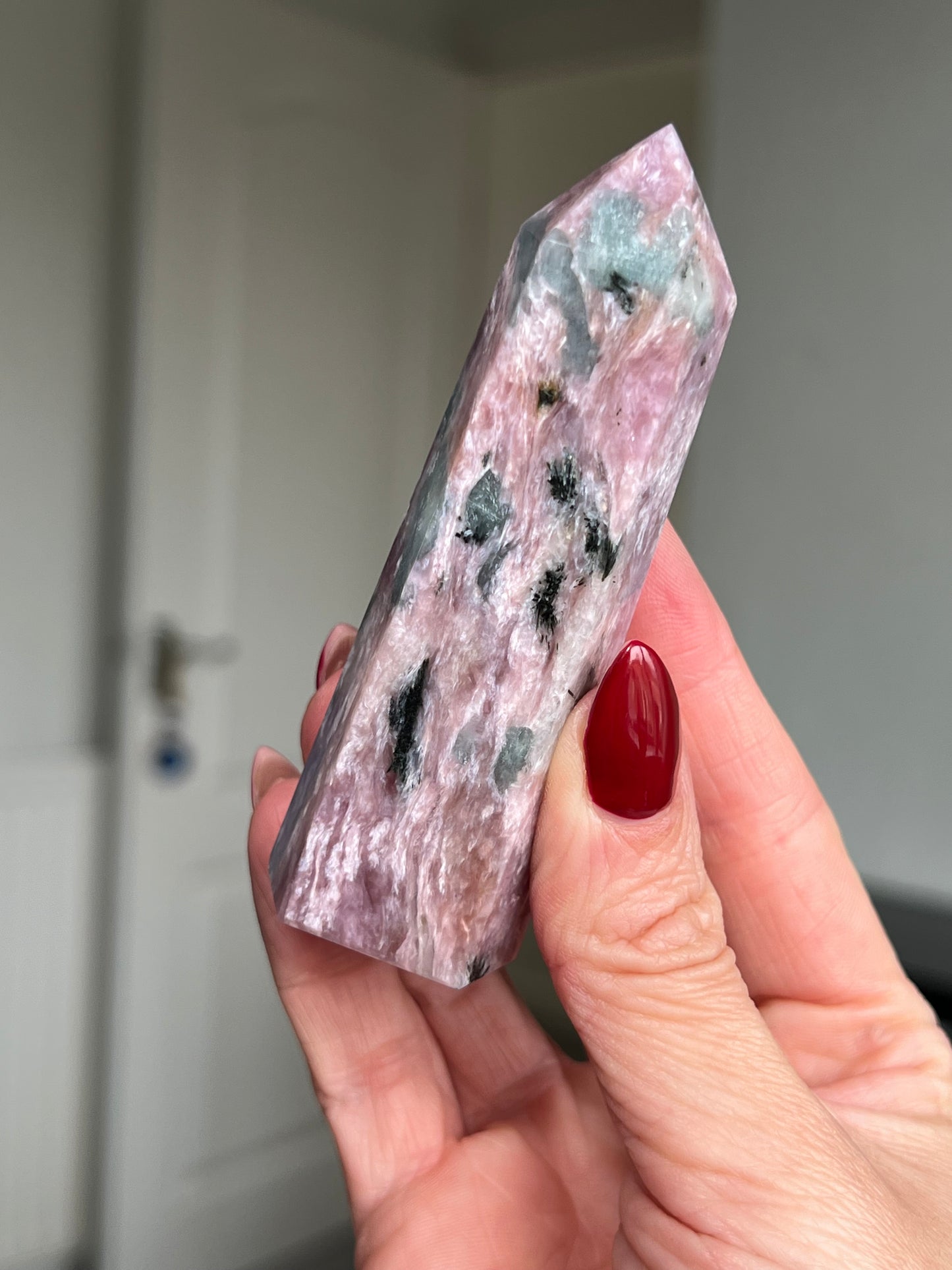 Pink Charoite Tower
