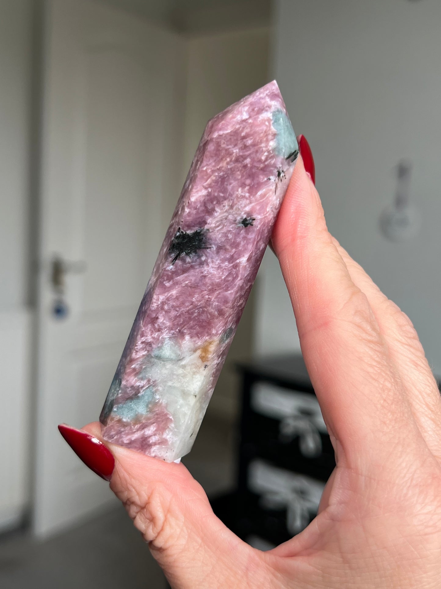Pink Charoite Tower