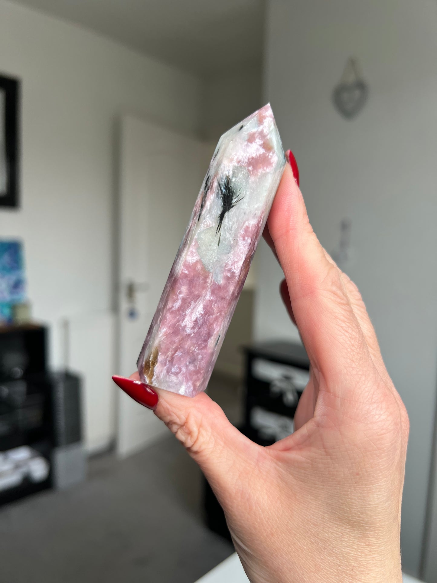 Pink Charoite Tower