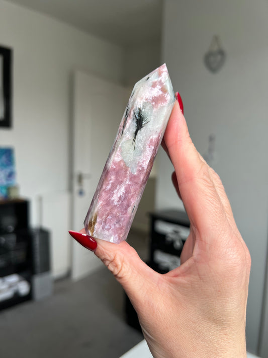 Pink Charoite Tower