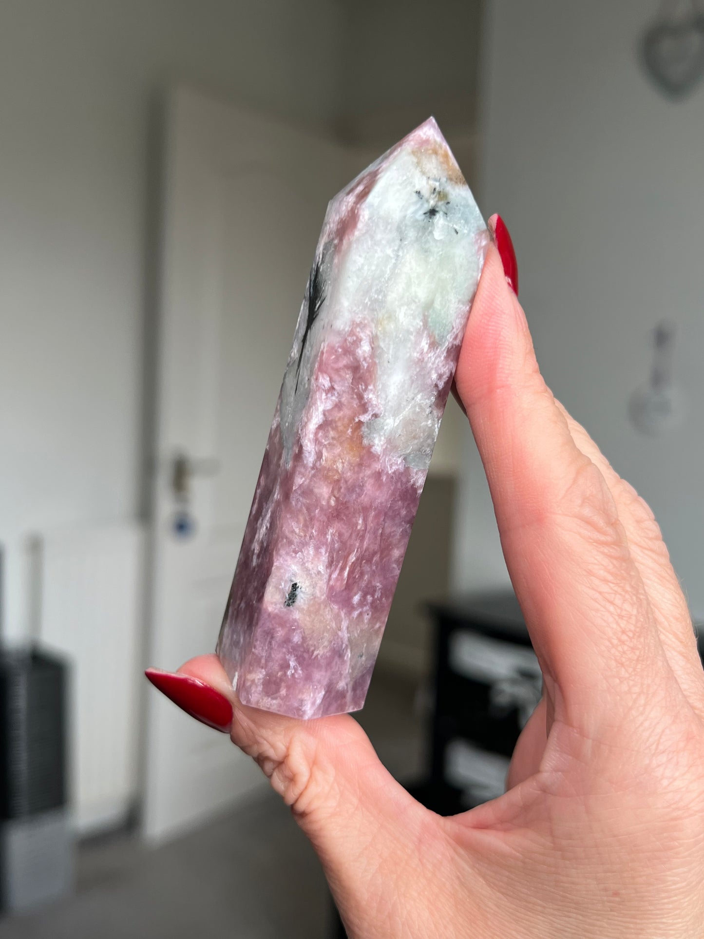 Pink Charoite Tower