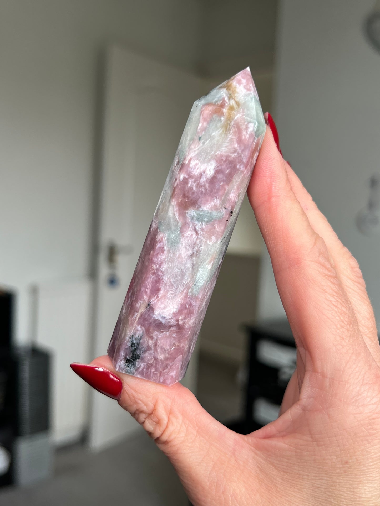 Pink Charoite Tower