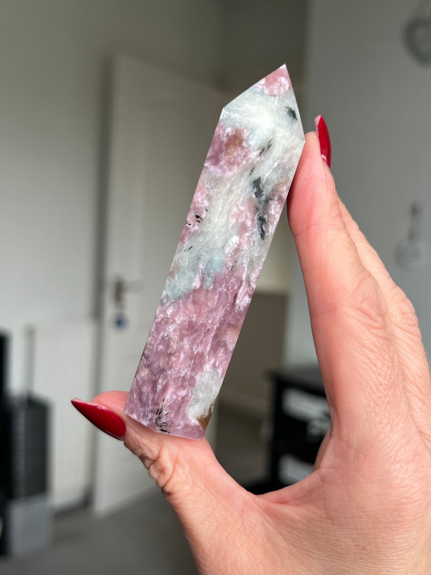 Pink Charoite Tower