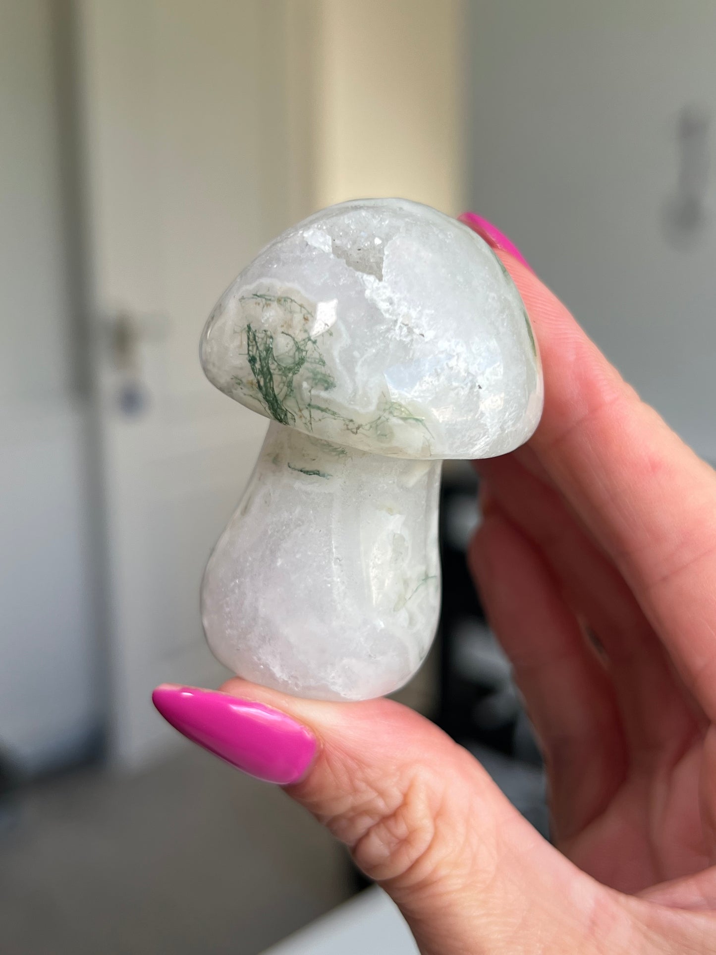 Moss Agate Mushrooms