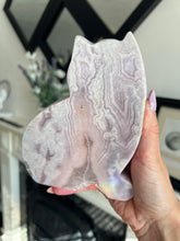 Load image into Gallery viewer, XL Pink Amethyst Cat
