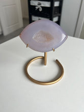 Load image into Gallery viewer, Agate Evil Eye On Stand
