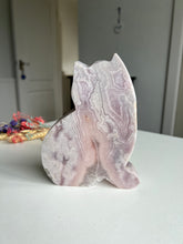 Load image into Gallery viewer, XL Pink Amethyst Cat
