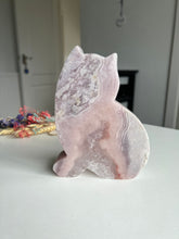 Load image into Gallery viewer, XL Pink Amethyst Cat
