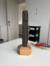 Load image into Gallery viewer, Indonesian Perimineralized Wood On Custom Wooden Stand
