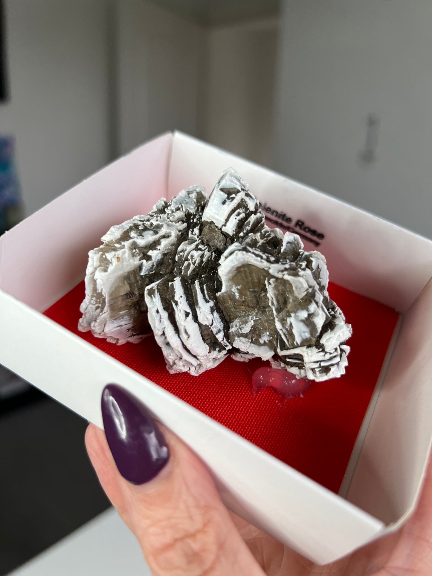Rare Selenite Rose