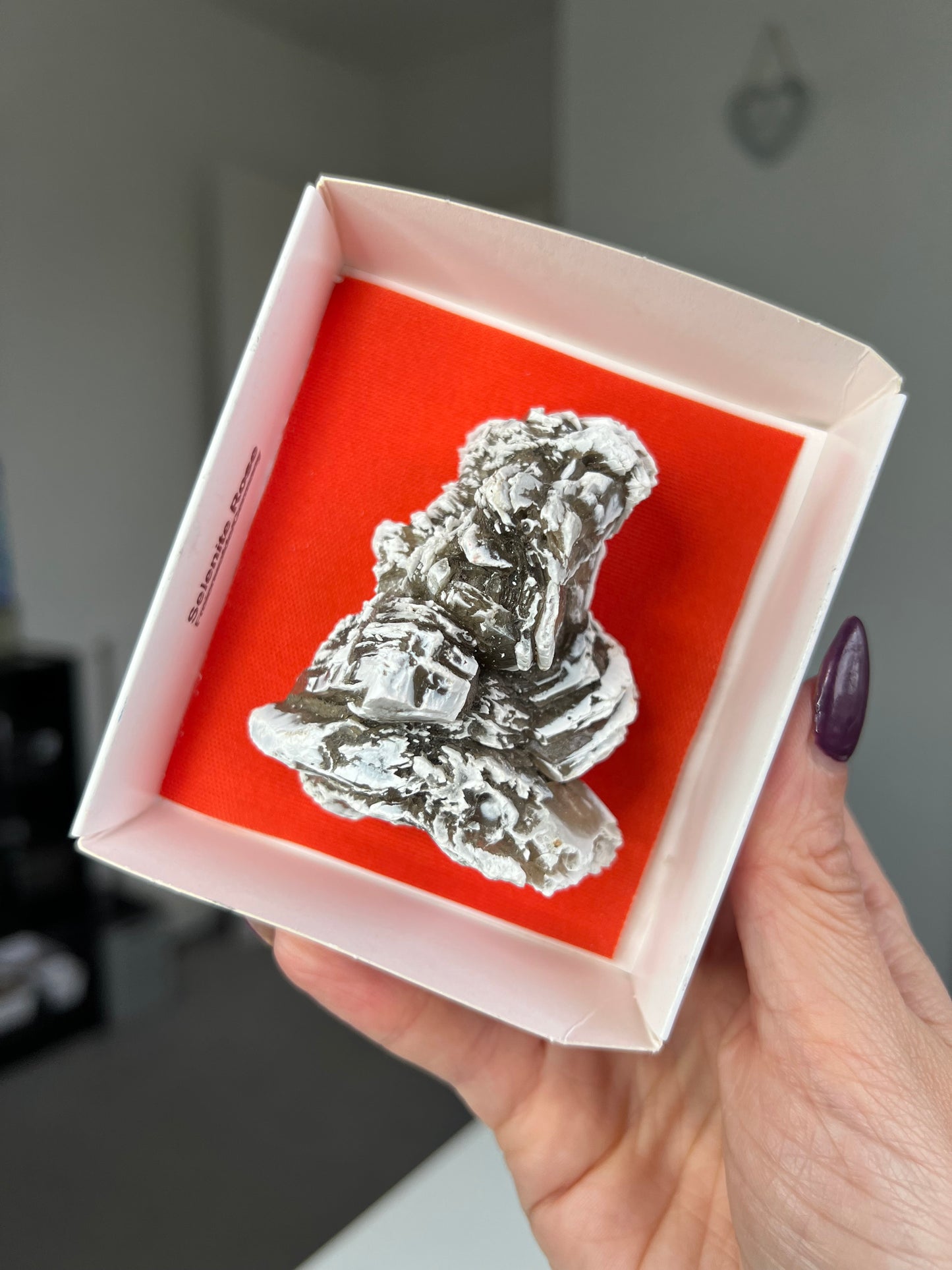 Rare Selenite Rose