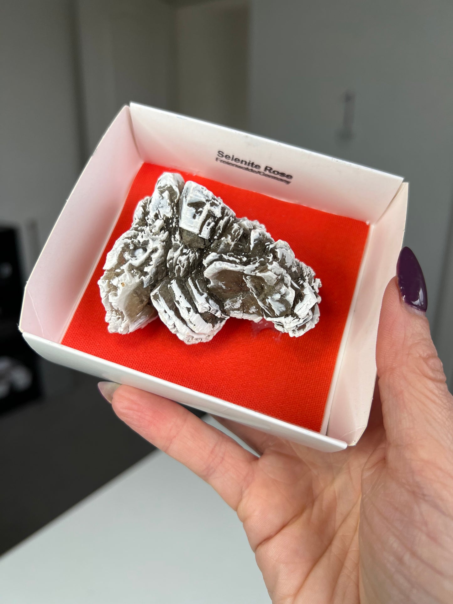 Rare Selenite Rose