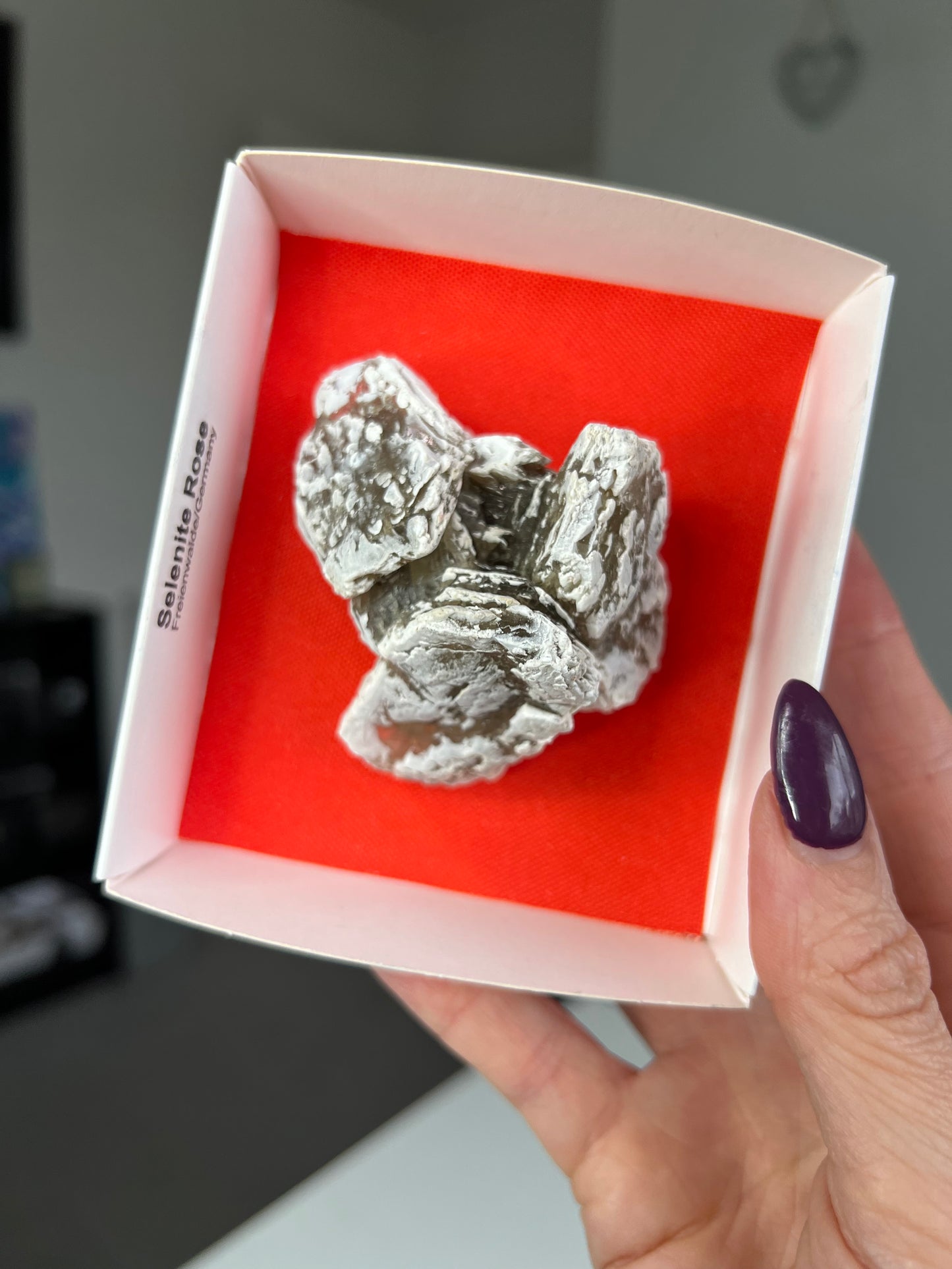 Rare Selenite Rose