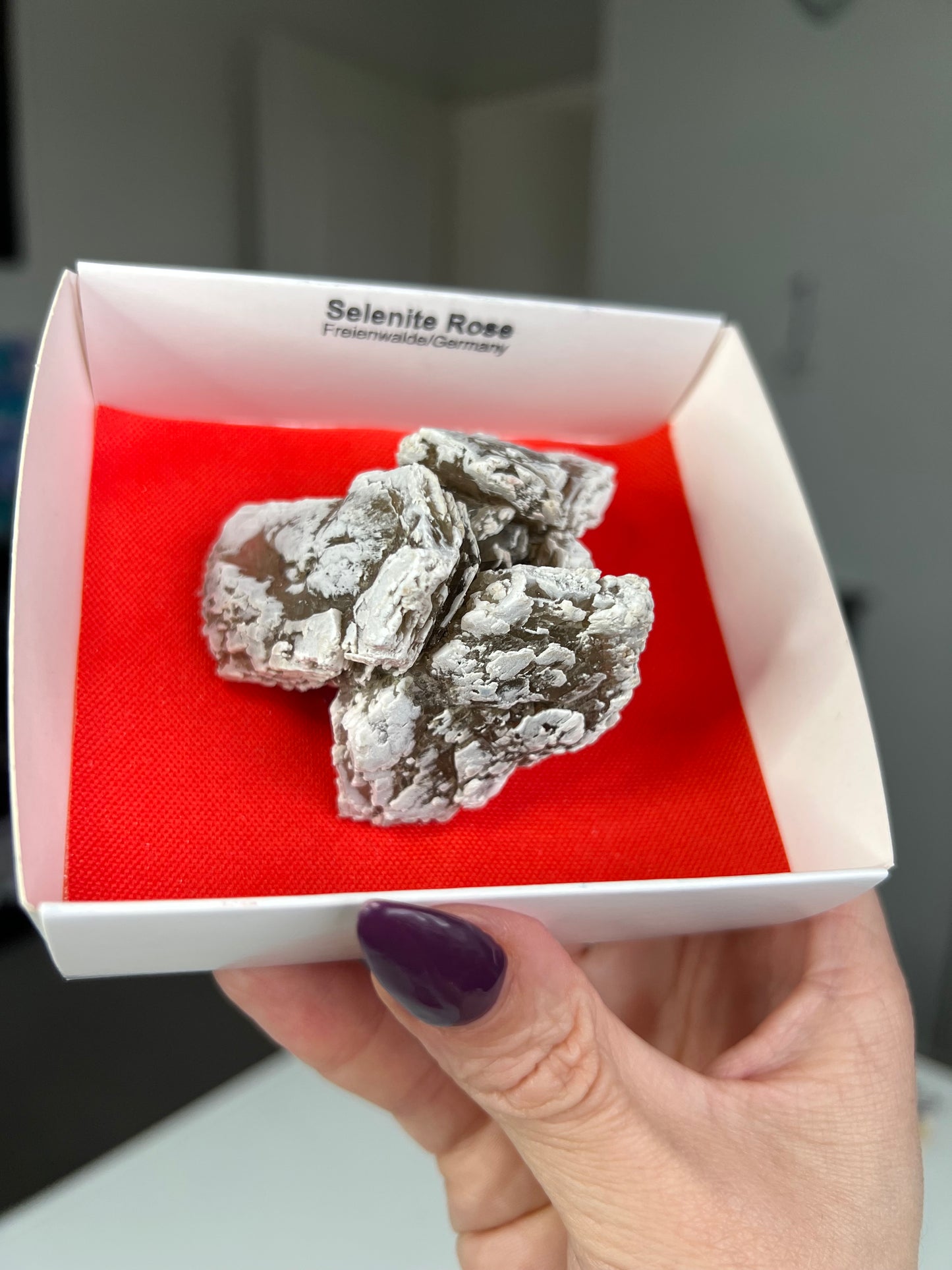 Rare Selenite Rose