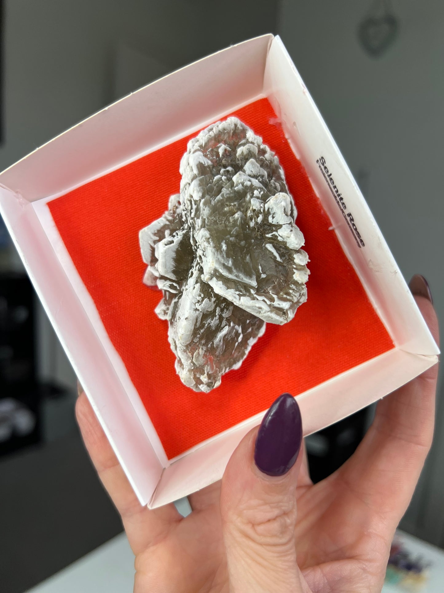 Rare Selenite Rose
