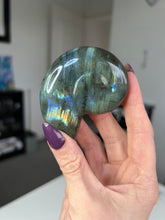 Load image into Gallery viewer, Labradorite Ammonite Carving
