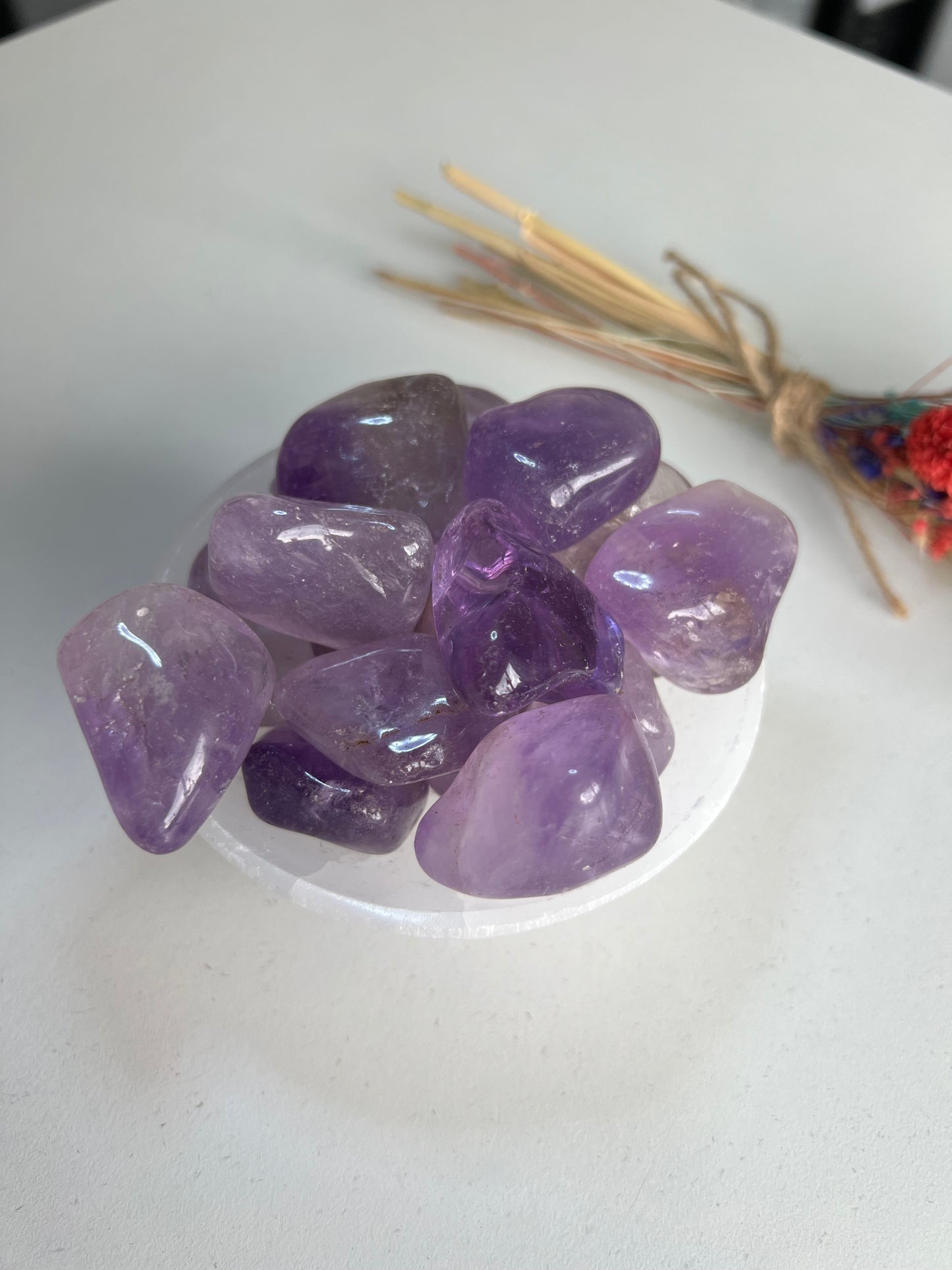 Chunky Brazilian Amethyst Tumbles