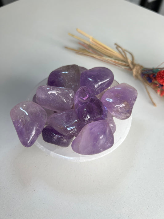 Chunky Brazilian Amethyst Tumbles