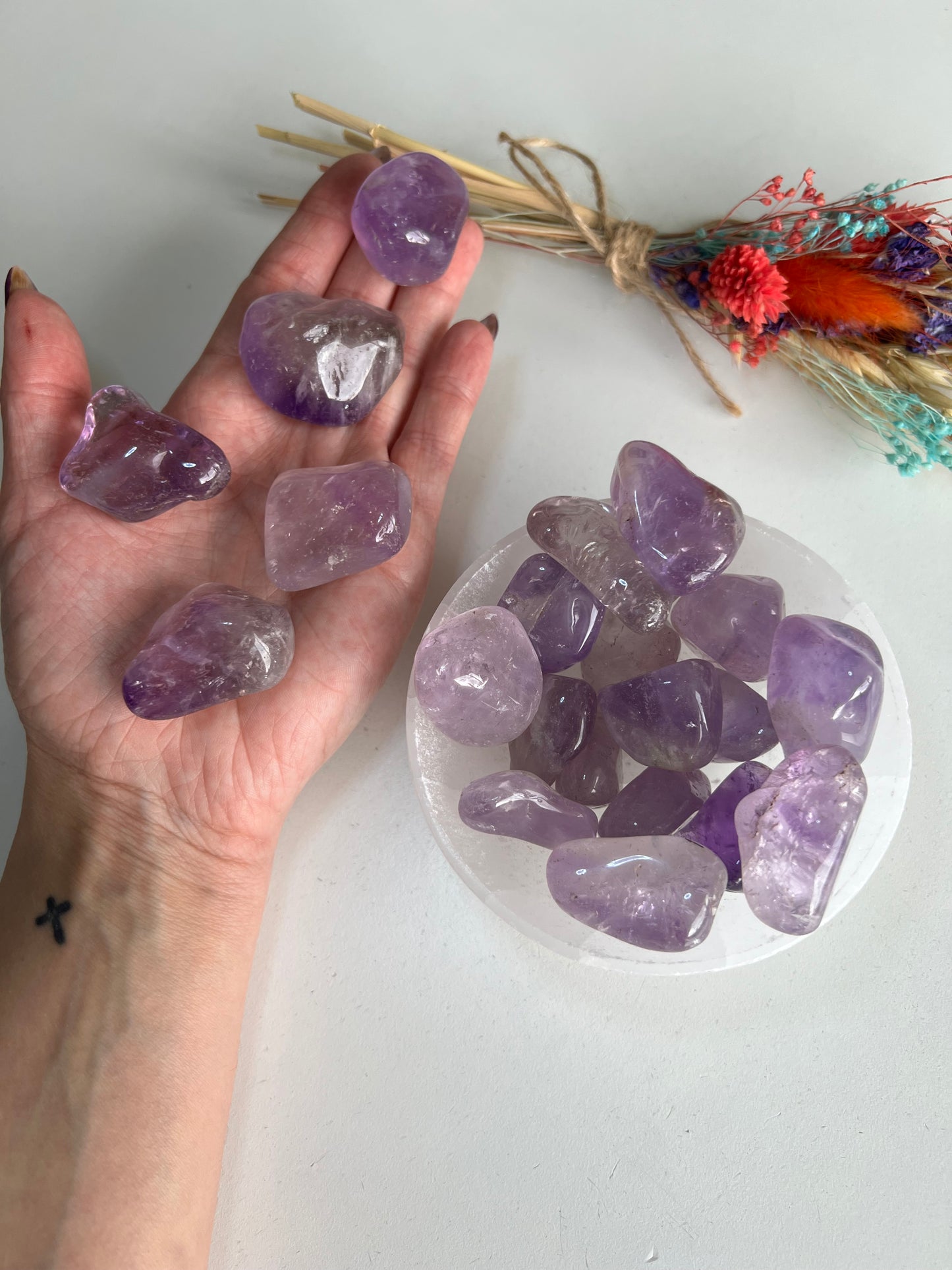 Chunky Brazilian Amethyst Tumbles
