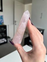 Load image into Gallery viewer, Brazilian Rose Quartz Tower

