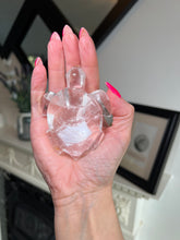 Load image into Gallery viewer, Hand Carved Clear Quartz Turtle
