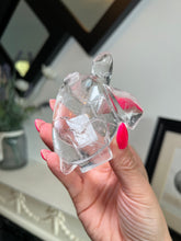 Load image into Gallery viewer, Hand Carved Clear Quartz Turtle
