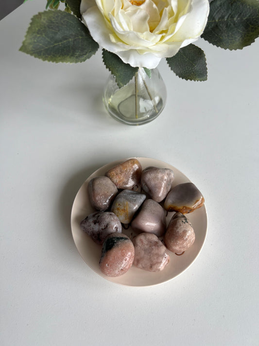 Pink Amethyst Tumbles