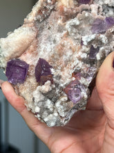 Load image into Gallery viewer, Mexican EL Filo Fluorite With Stand
