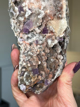 Load image into Gallery viewer, Mexican EL Filo Fluorite With Stand
