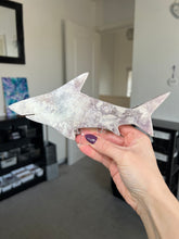 Load image into Gallery viewer, Pink Amethyst Shark With Stand
